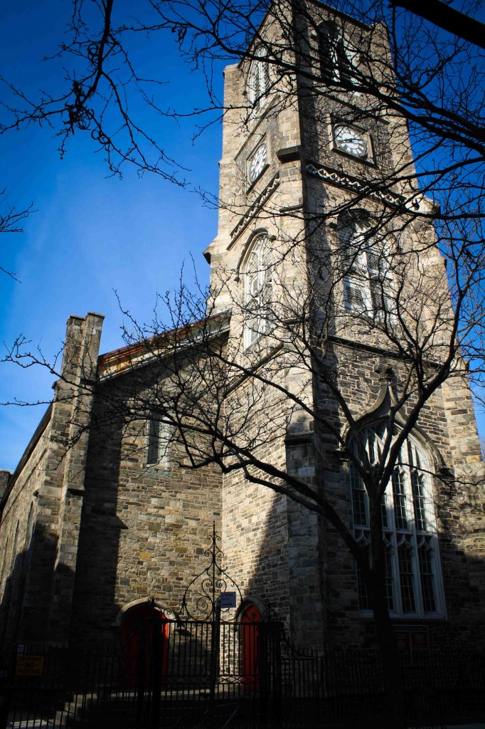 The church across the street from me. Providing solace and lots of creepy photo opps.