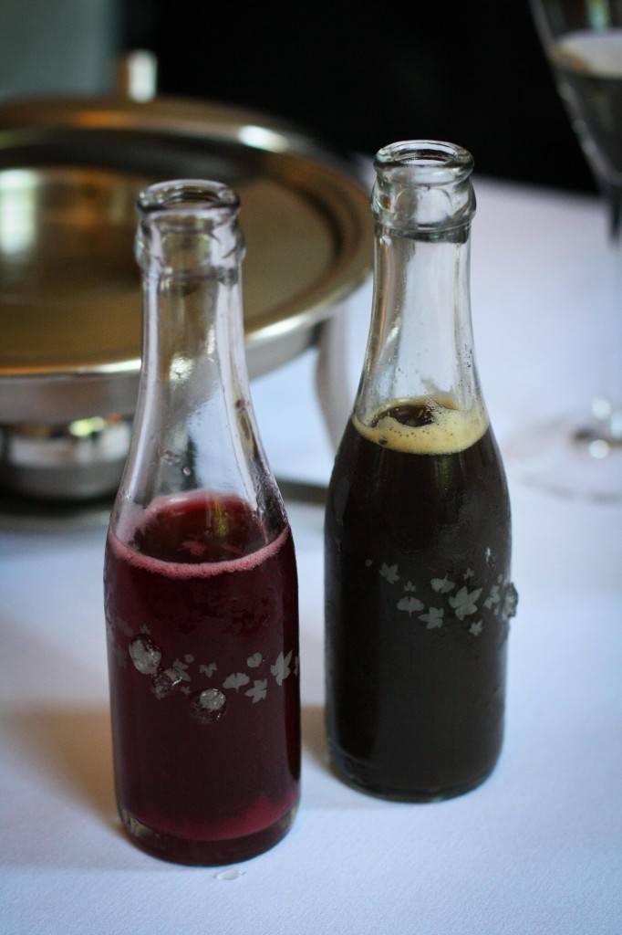 Homemade Cherry and Coffee sodas