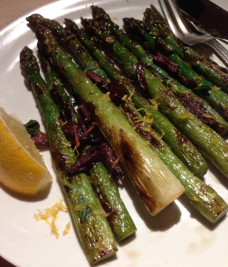 Grilled Asparagus - ABC Kitchen - Asparagus is the national vegetable of NYC.