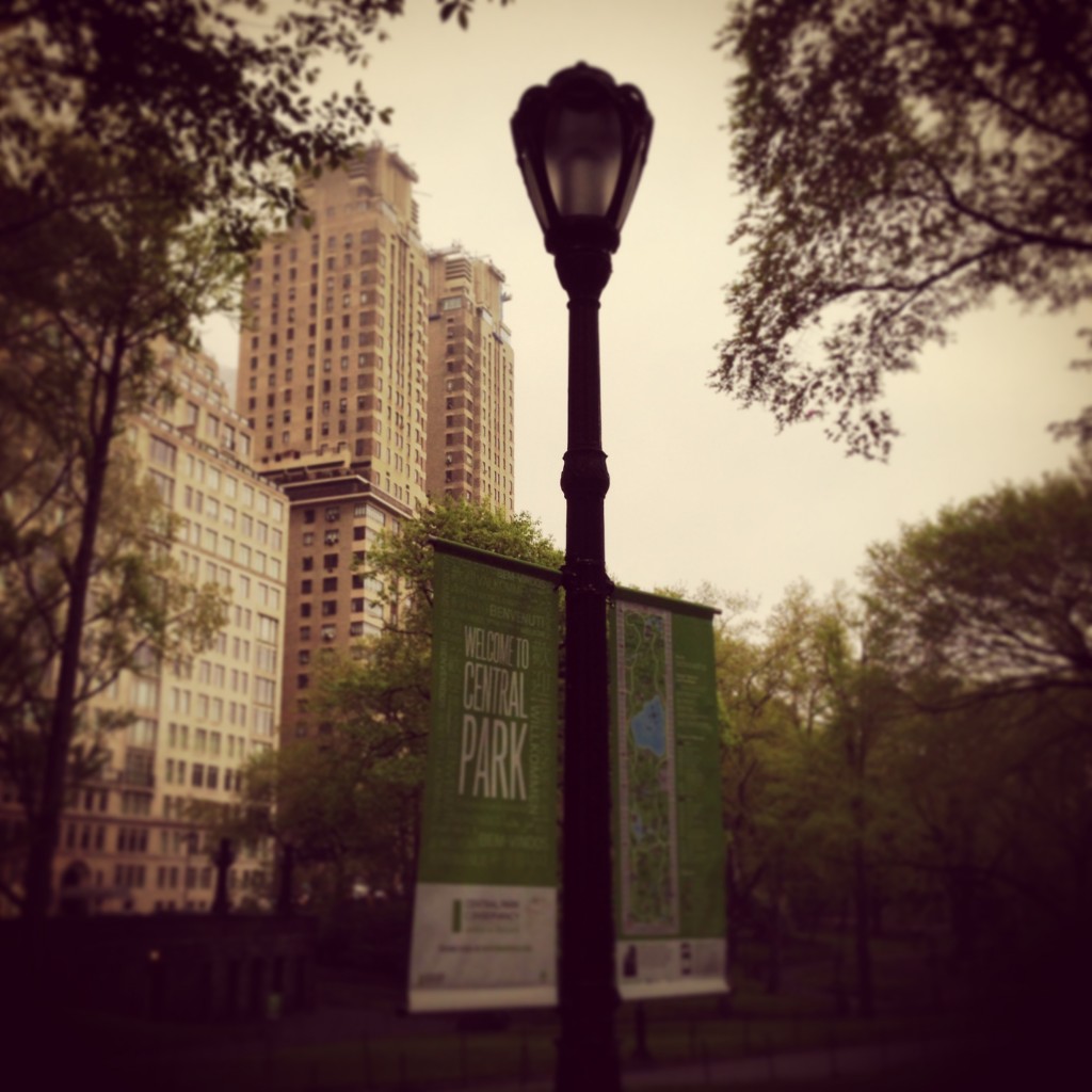 central park sign