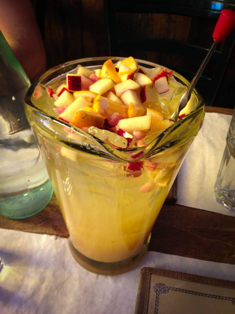 White Sangria - Rosarito Fish Shack - Brooklyn