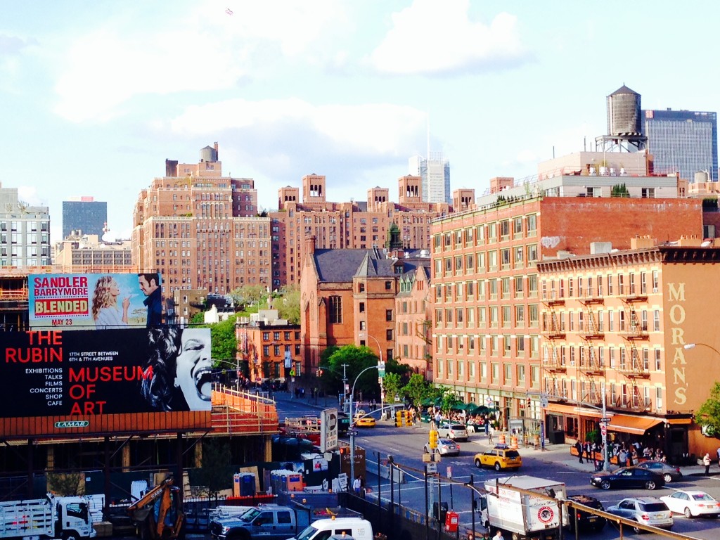 View from the High Line 