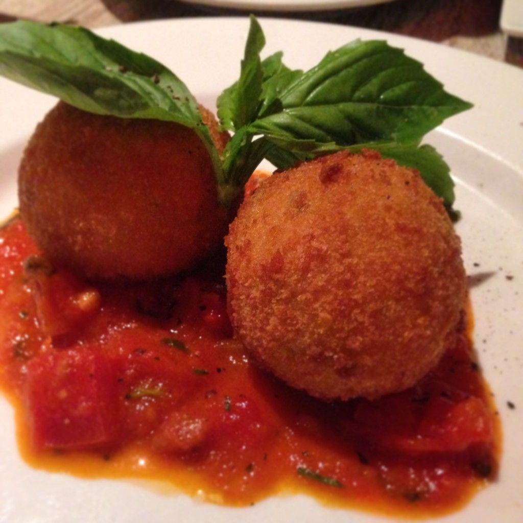 Saffron Arancini (rice balls) - BOCCA DI BACCO