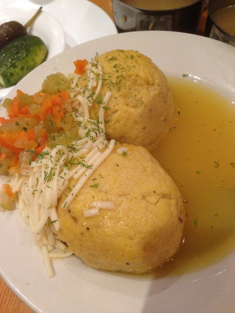 Carnegie Deli - Matzo Ball Soup