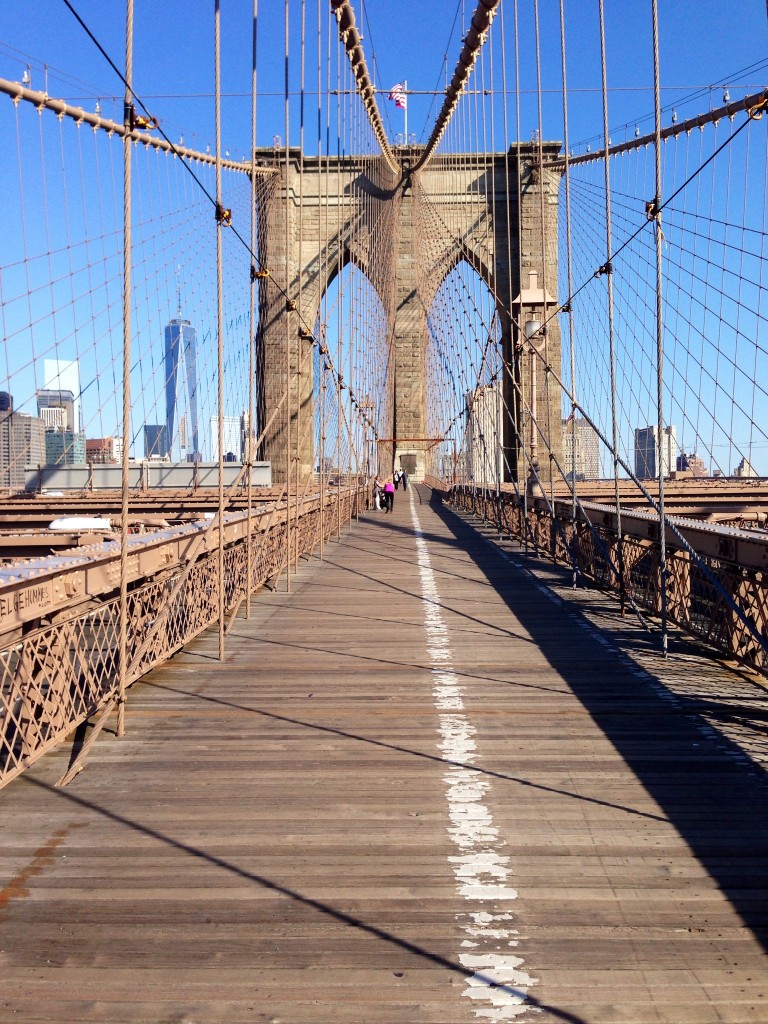 No one told me the walkway would be wooden and rickety!