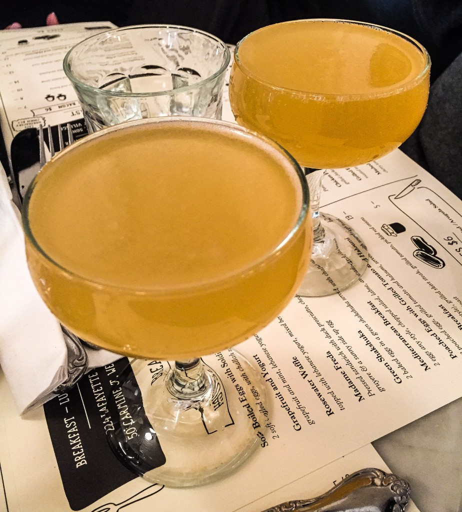 Cantaloupe Mimosas