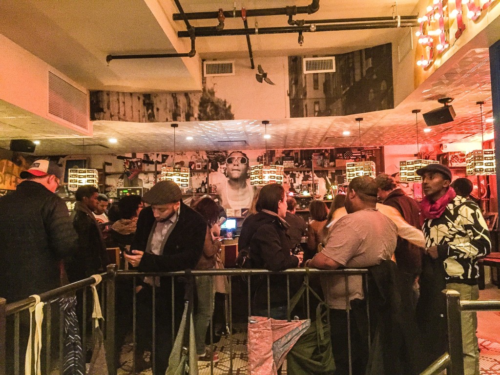 Chef Marcus Samuelsson pictured to the far right in the red scarf. 