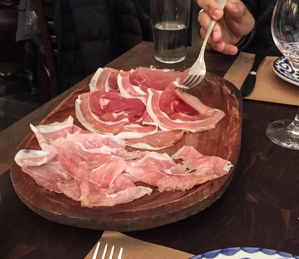 PIATTO DI PROSCIUTTO • 19 La Quercia Rossa, Prosciutto San Daniele