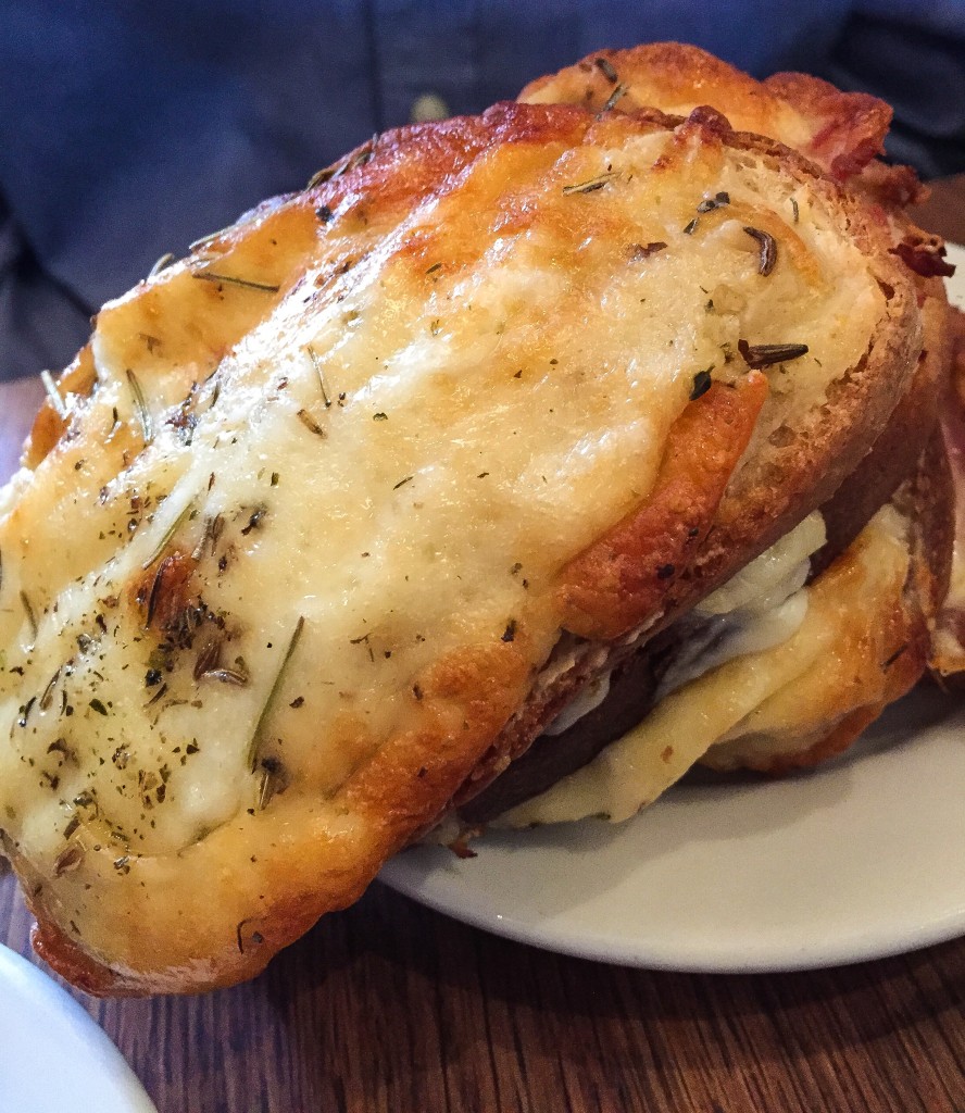 Croque Monsieur - Grilled Ham and Gruyere