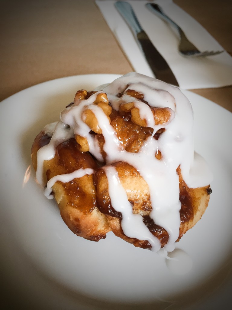 Banana Walnut Sticky Bun - $4