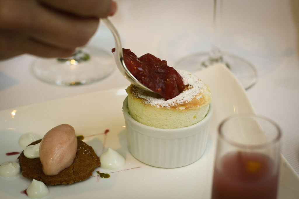 Rhubarb Soufflé