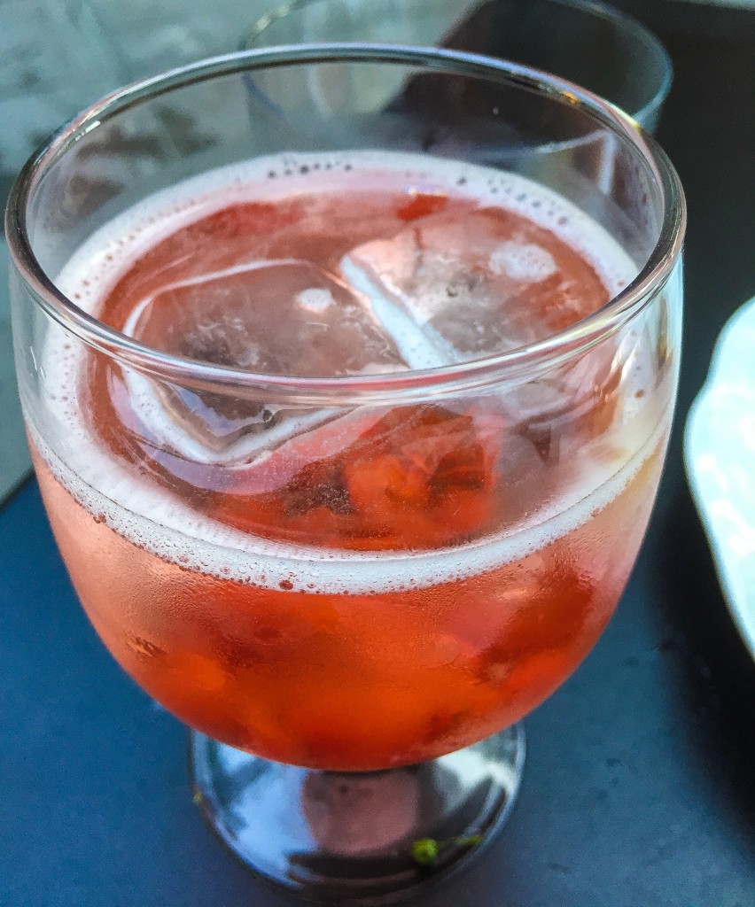 Prosecco Cocktail with sour cherries - $12