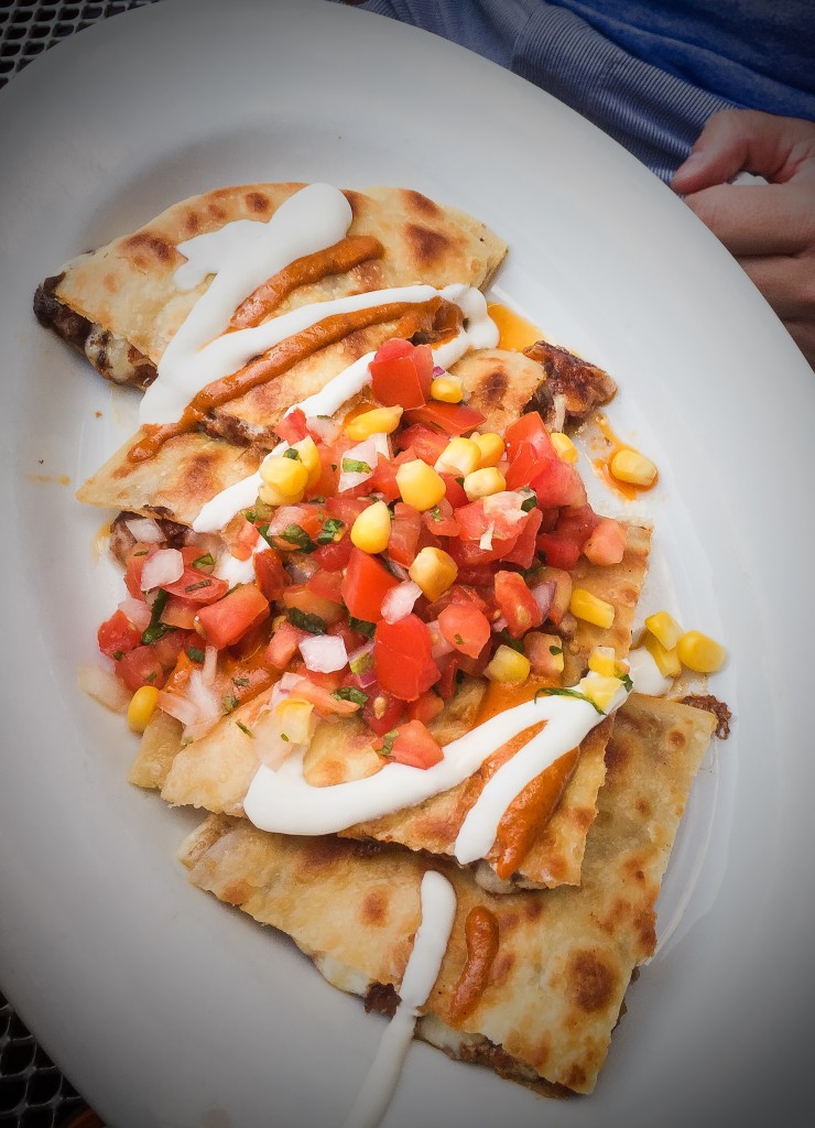 Roasted Chicken & Monterey Jack Quesadilla - $12