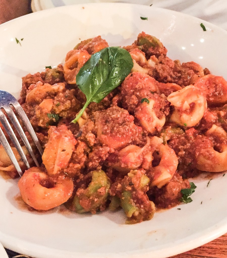 TORTELLINI ALLA BOLOGNESE  $ 17.99 Tortellini in a home-made meat sauce