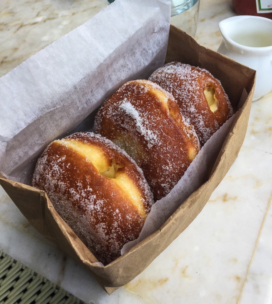 Brioche Donuts - Vanilla-Rum Custard - $8