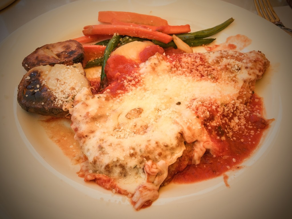 Chicken Parmigiana  $13.95 Lunch Special