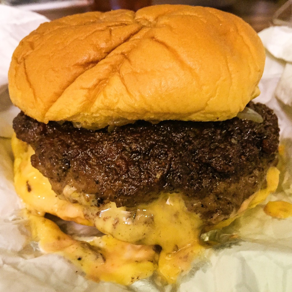 Juicy Lucy - Off the menu cheeseburger - $8