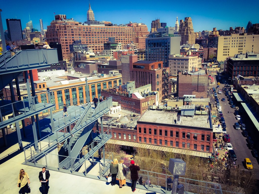 View from the Rooftop & the Studio Cafe