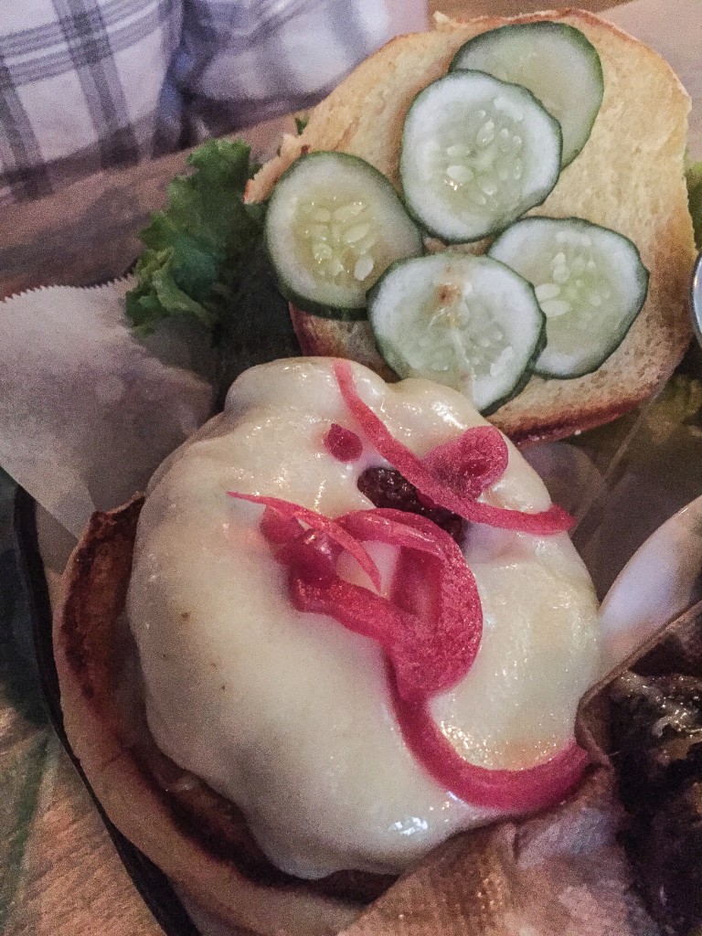 the lamb burger - $17 