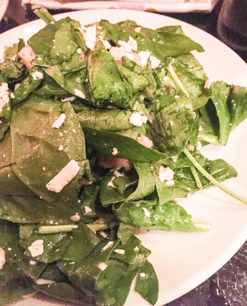 Baby Spinach, Ricotta Salata & Truffle Honey - $10