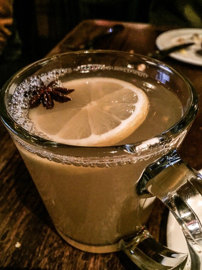 29TH S TREET T ODDY MAKER'S MARK, NUTMEG, DEMERARA, CINNAMON, ALLSPICE, PRESSED LEMON - $14