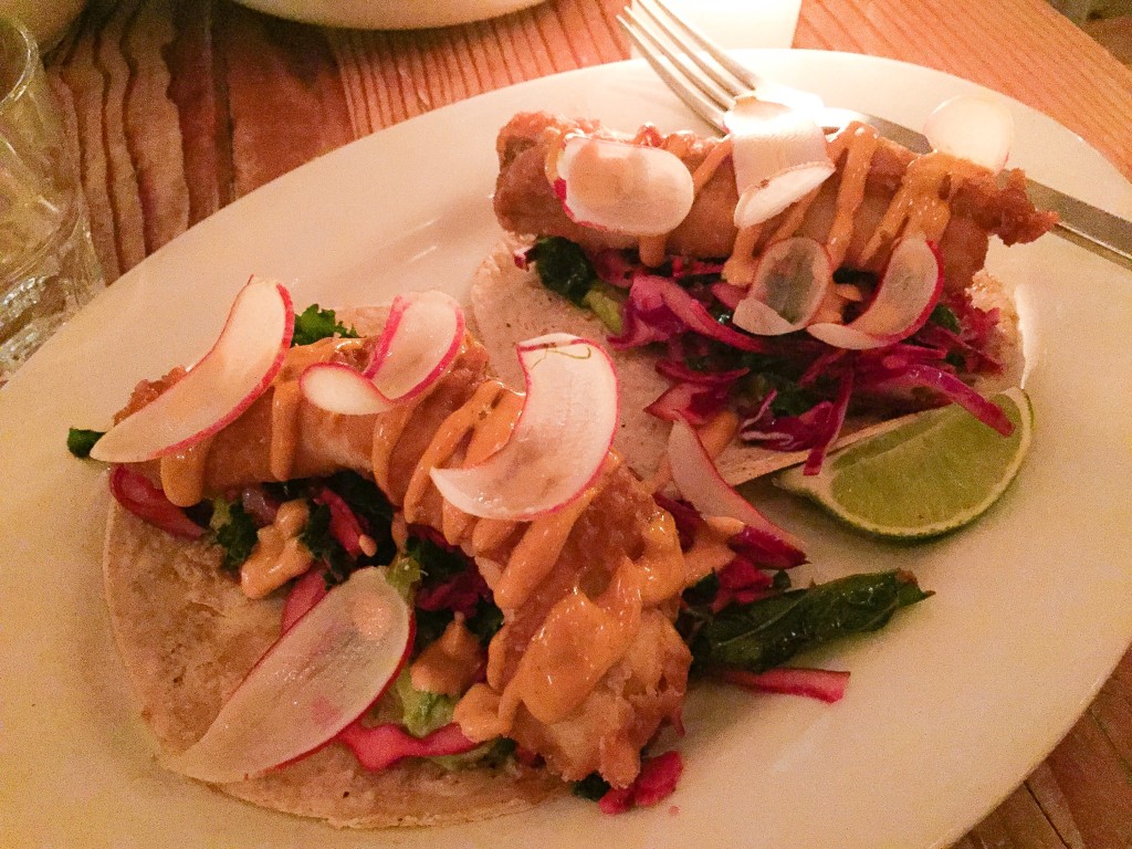 Crispy Dogfish Tacos - $15