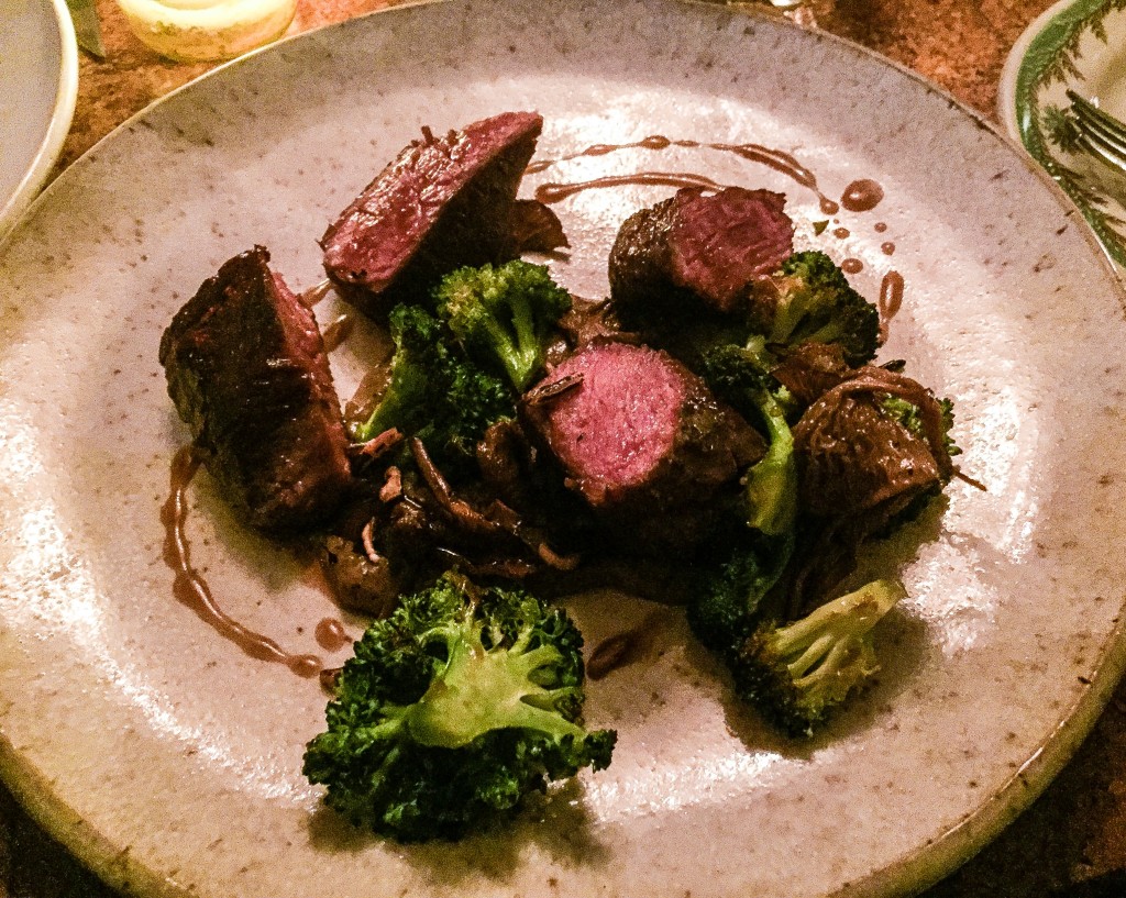 blade steak  broccoli | trumpet mushrooms | wild rice puree $28 