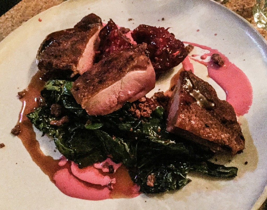 duck breast  beets | buckwheat | yogurt | cocoa nib $29 