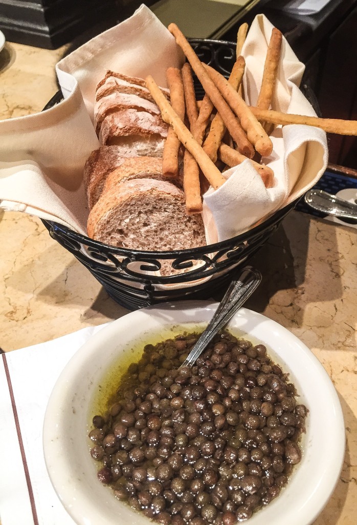 Complimentary Bread & Lentils