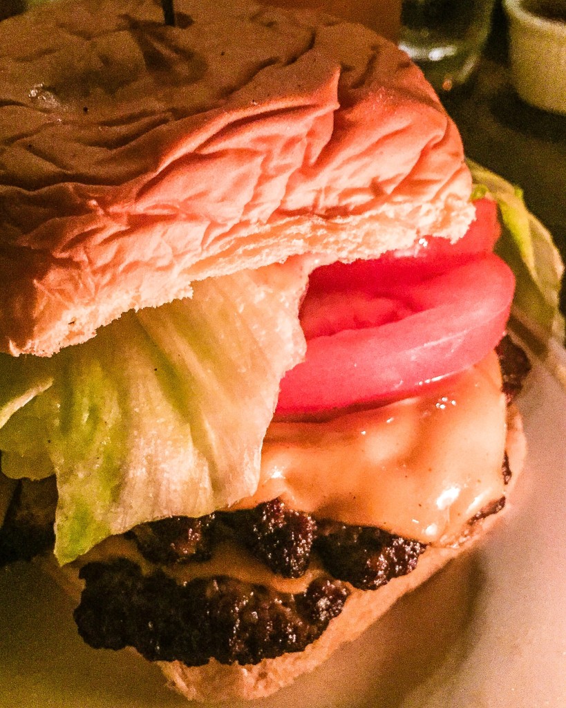 Double Royale - $16 2 dry-aged 1/4 lb patties, lettuce, tomato, fromage americain, big max sauce 