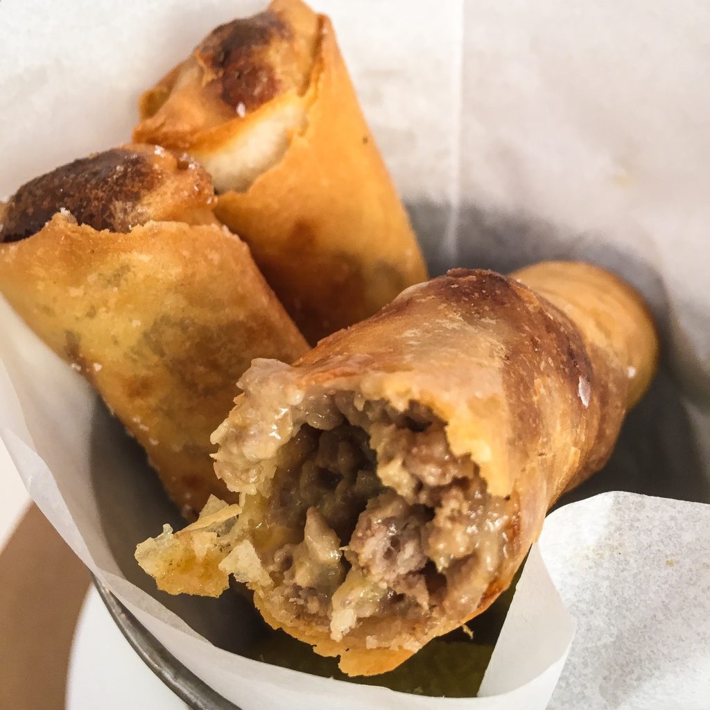 Cheeseburger Egg Rolls