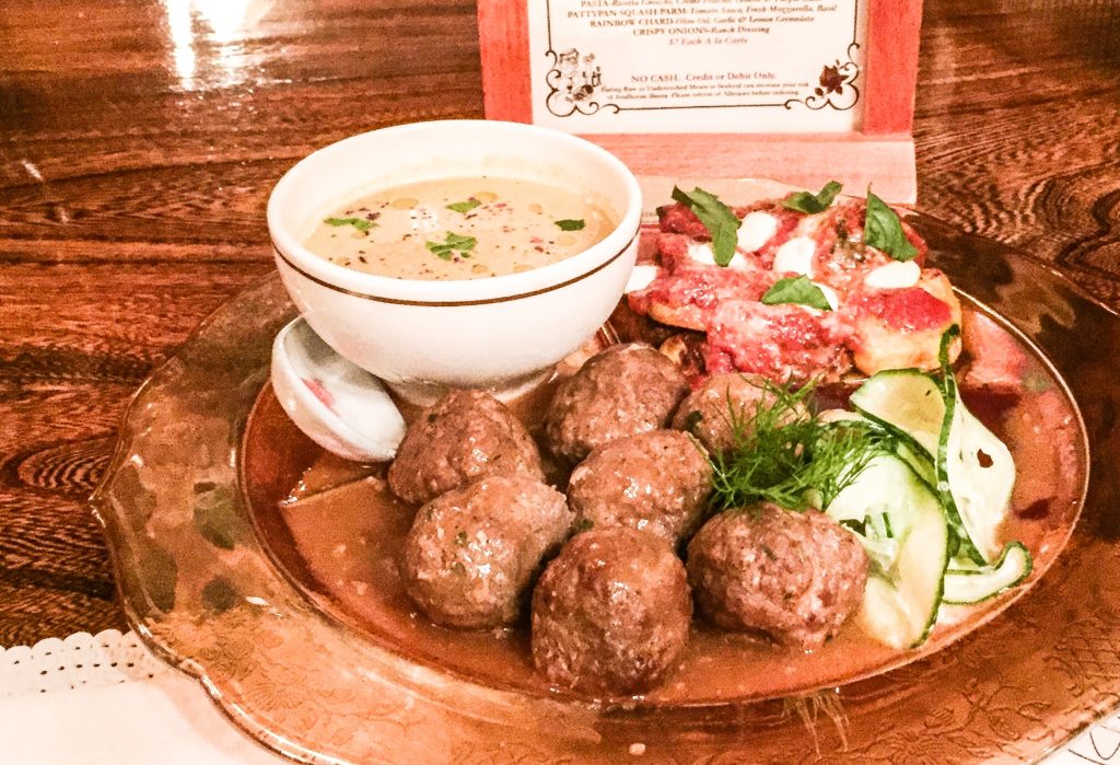 Swedish American Meatballs - $16 (comes with two sides)