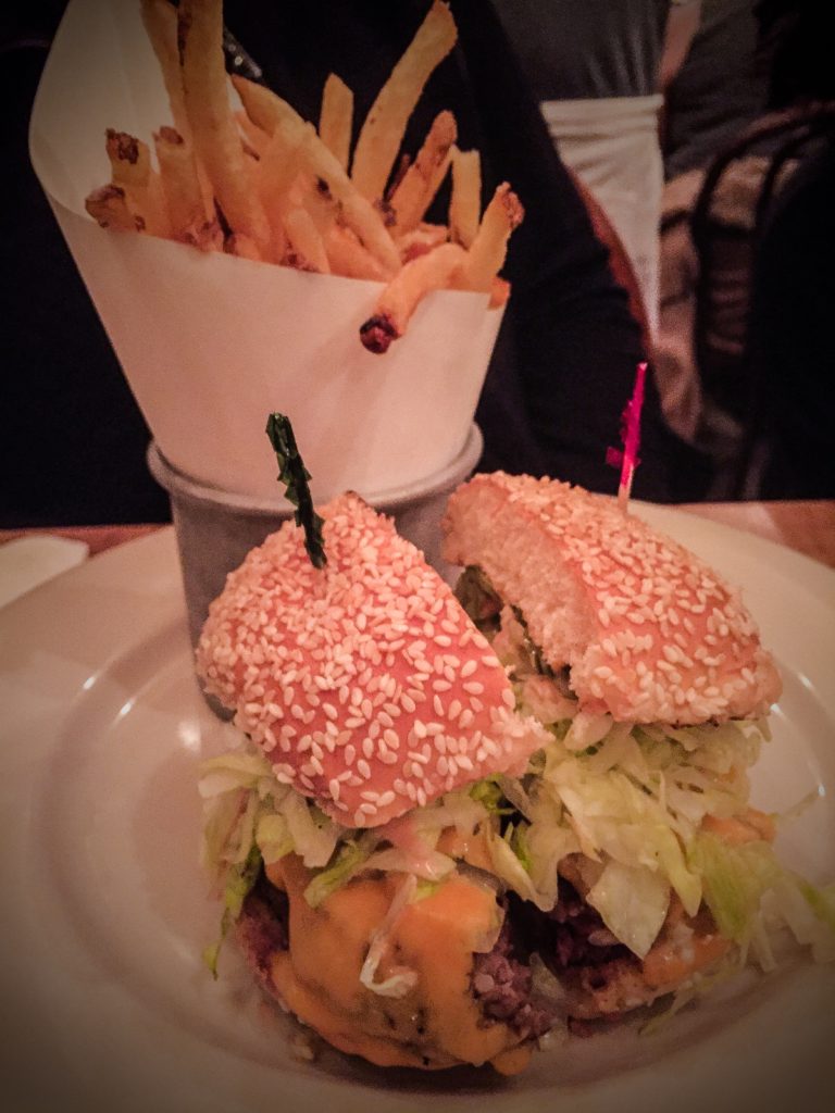 Freemans Piedmontese Cheeseburger  lettuce, pickles, secret sauce, french fries - $17