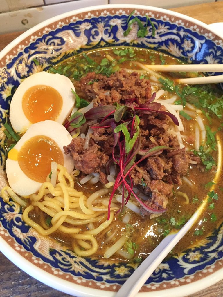 Curry Spiced Beef Ramen - $16