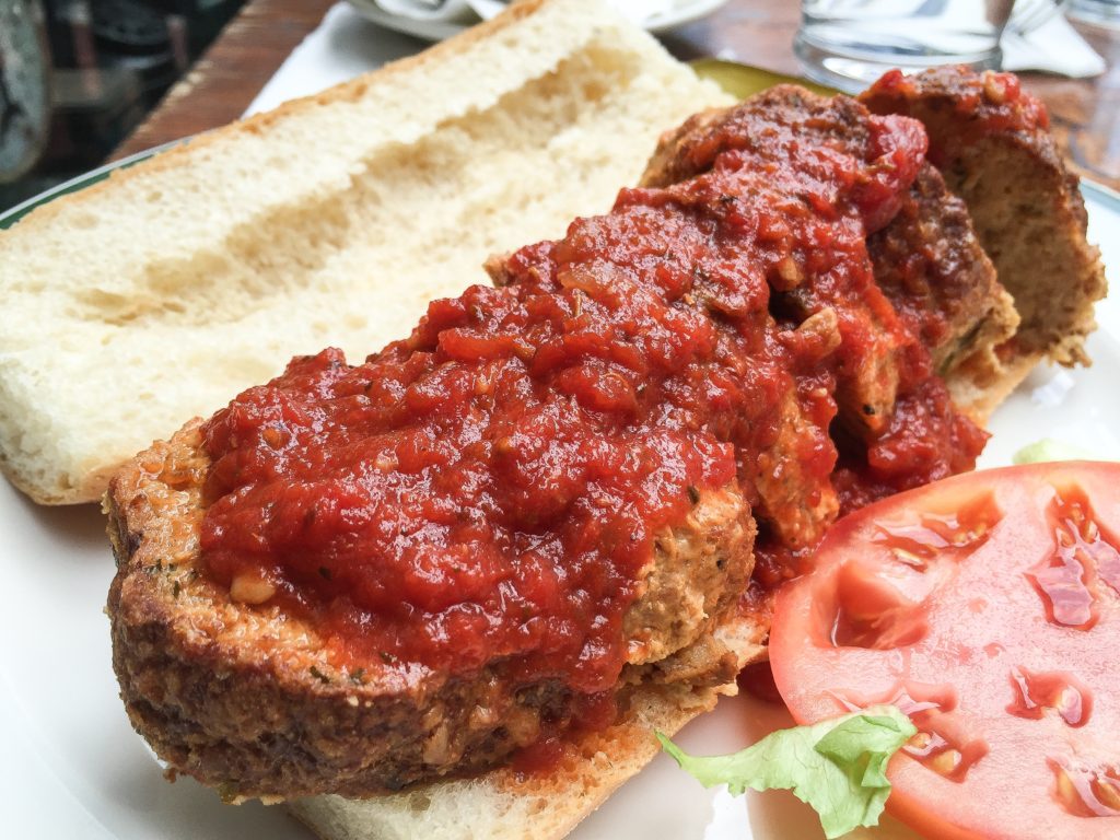 Veal Meatball Hero