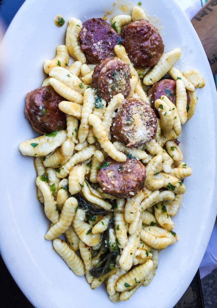 Cavatelli with Italian Sausage