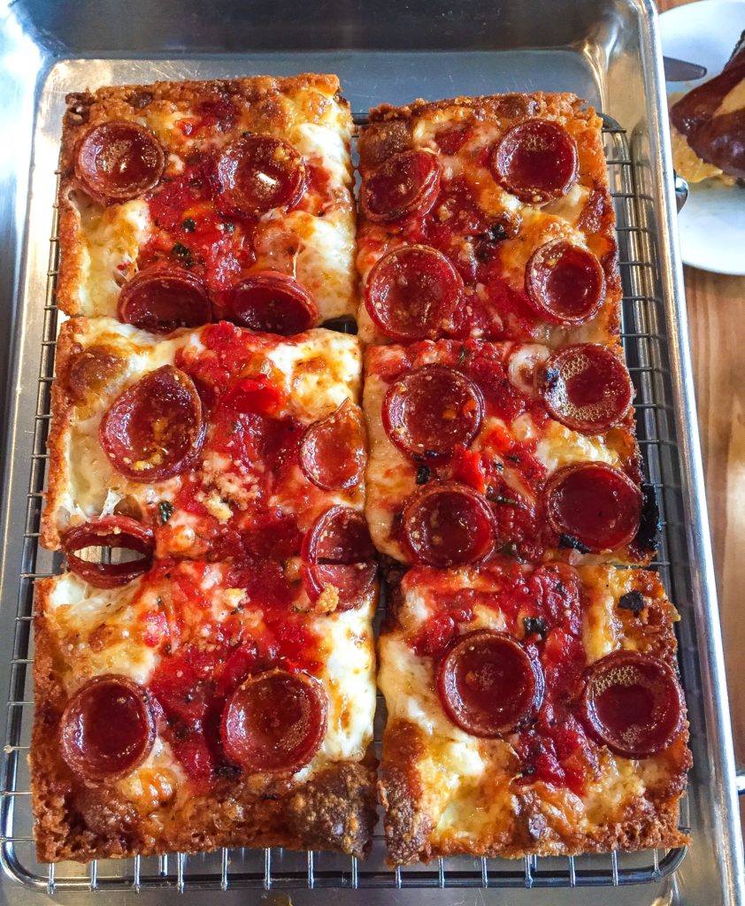 Roni Supreme — sauce, mozzarella, lots of pepperoni, Calabrian chili 19