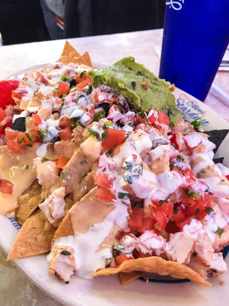 Stardust Nachos with Chicken - $15.45