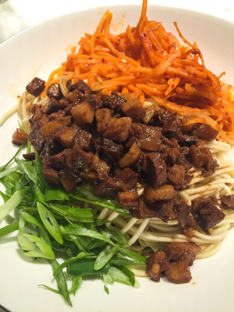 Minced Pork Noodles