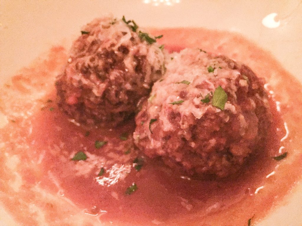 VEAL MEATBALL tomato sugo, thyme 10