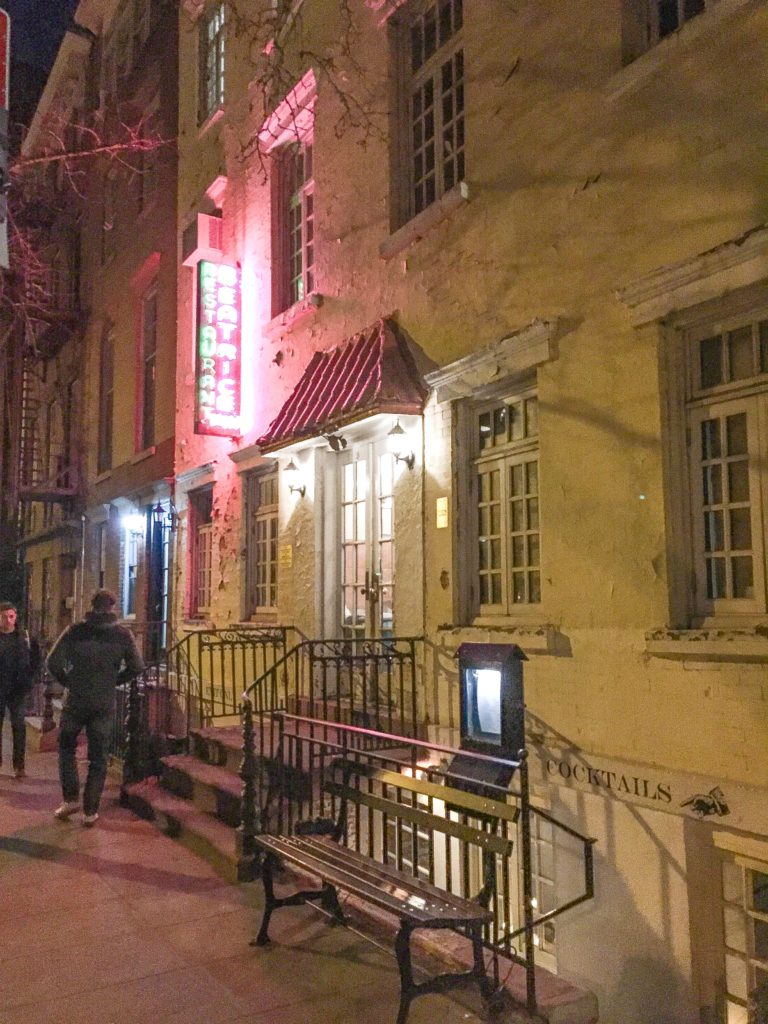 Bun Boy Eats NYC BEATRICE INN WEST VILLAGE DINNER